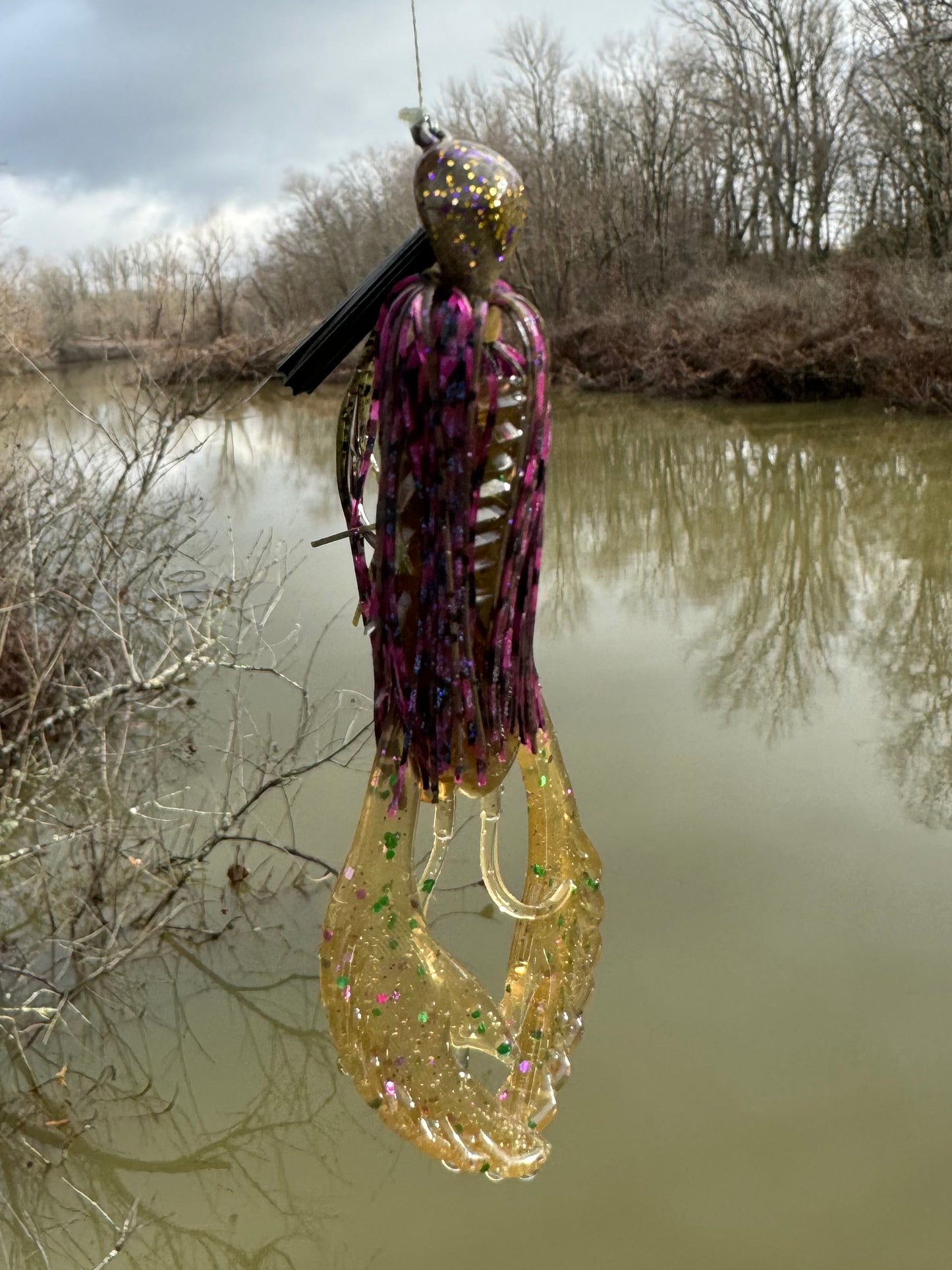 Flat Eye Weedless Jig 3/8oz GPS